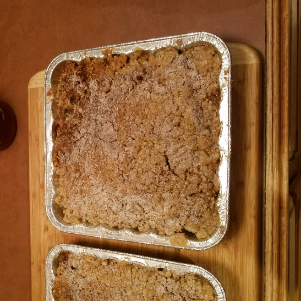 Apple Rhubarb Crisp image