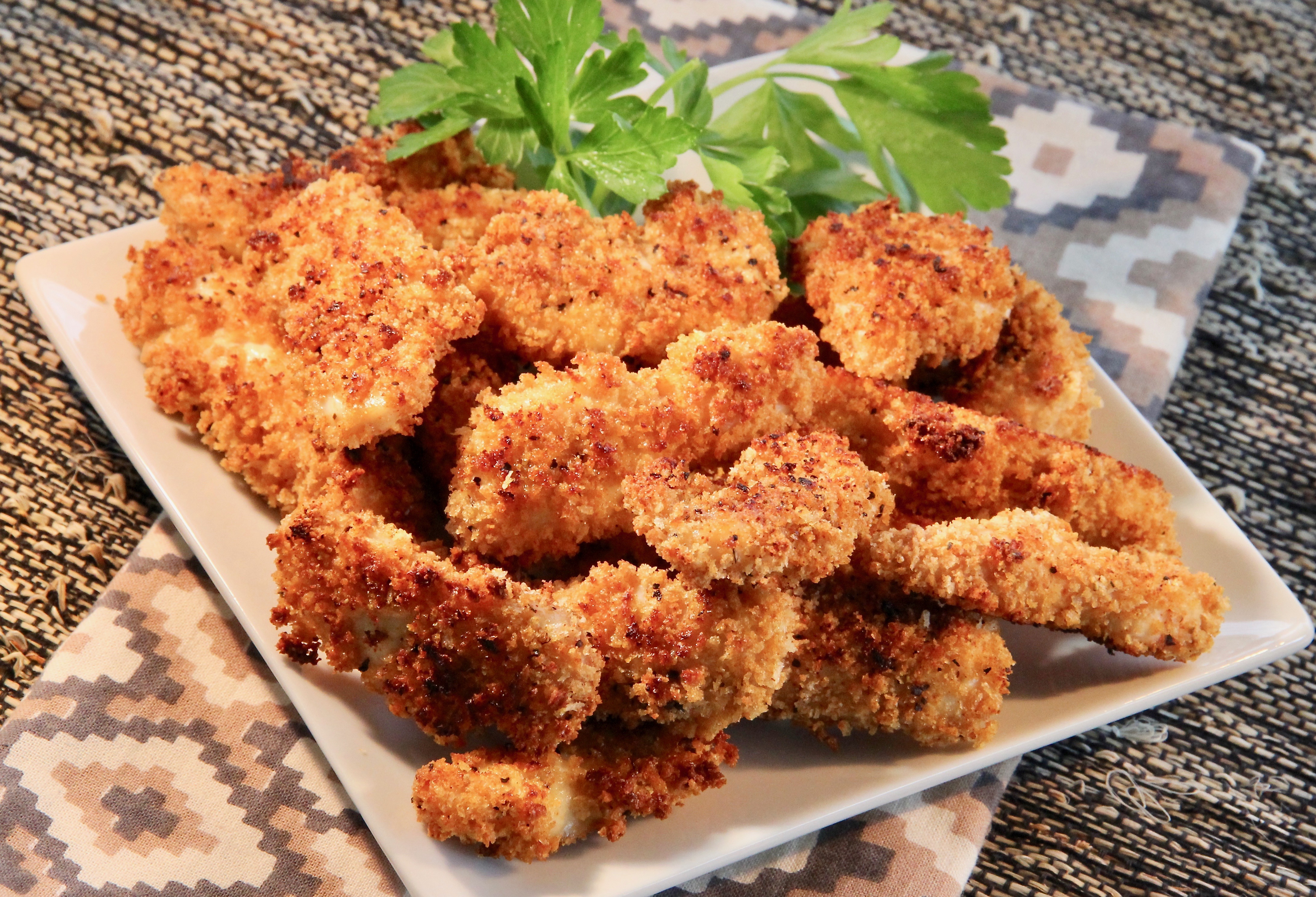 Easy Baked Chicken Tenders Recipe Allrecipes Com Allrecipes