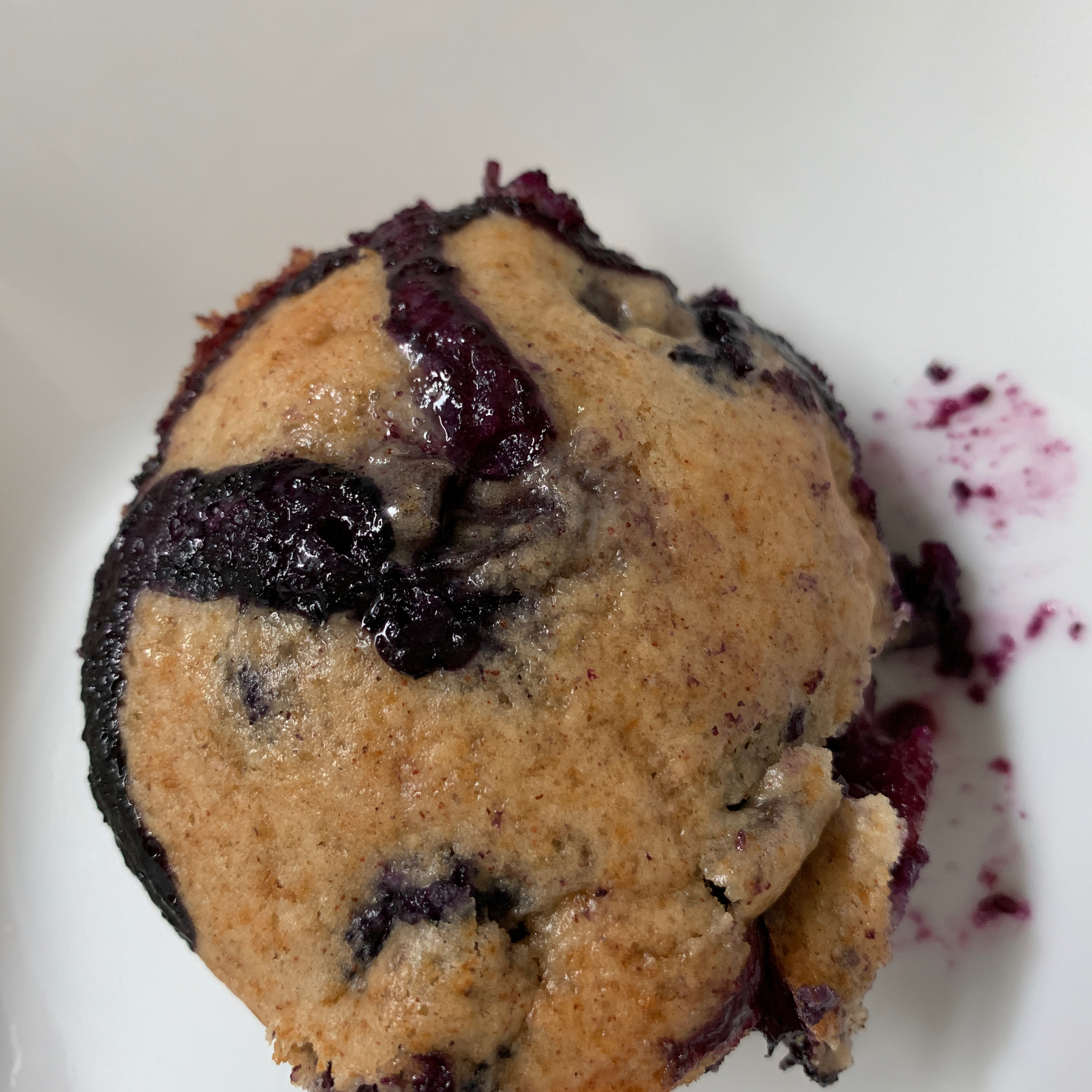 Best 100 Calorie Blueberry Muffins_image