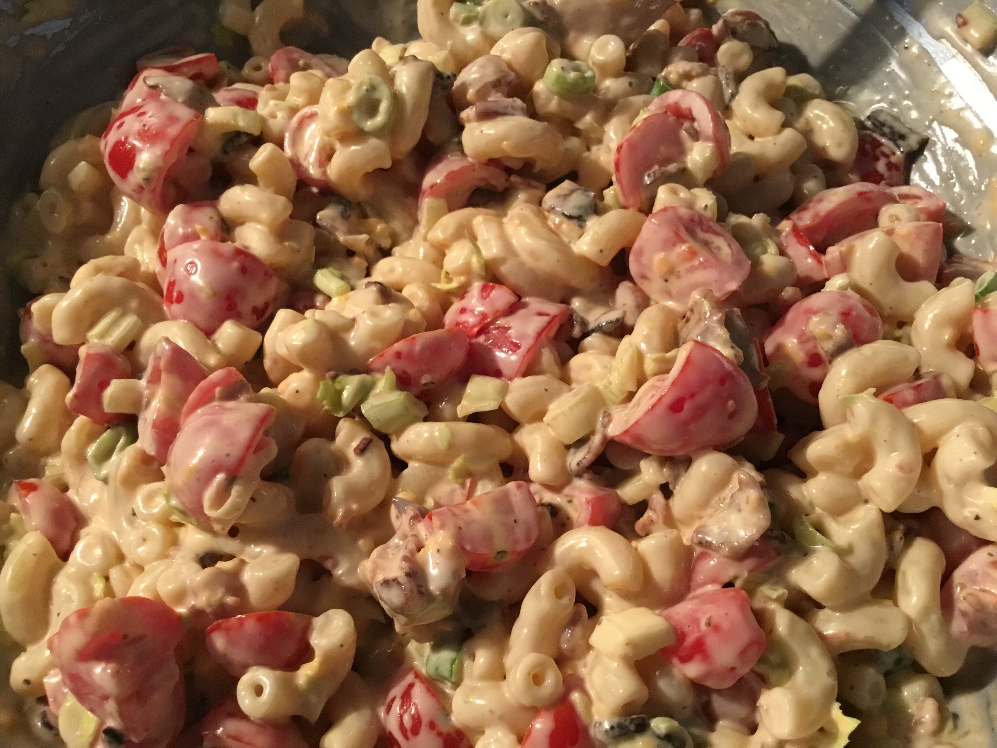 Bacon Lettuce And Tomato Macaroni Salad Recipe Allrecipes 6007