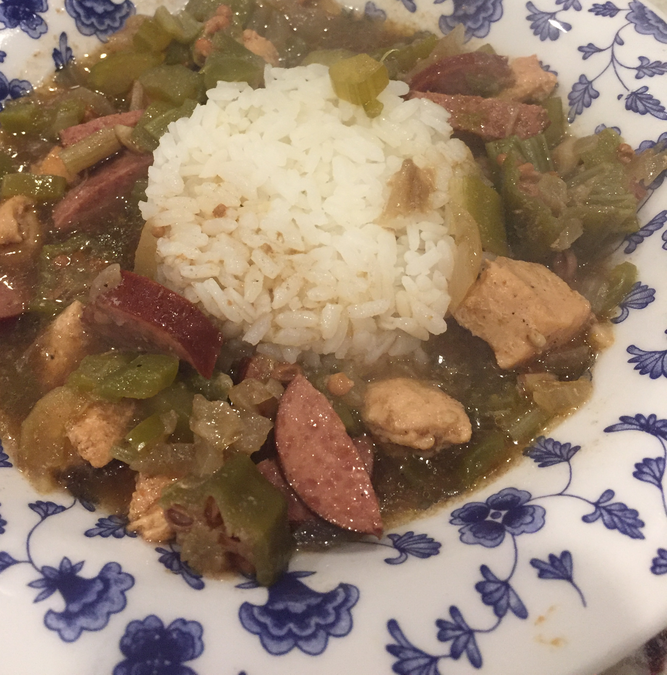 Slow Cooker Chicken and Sausage Gumbo_image
