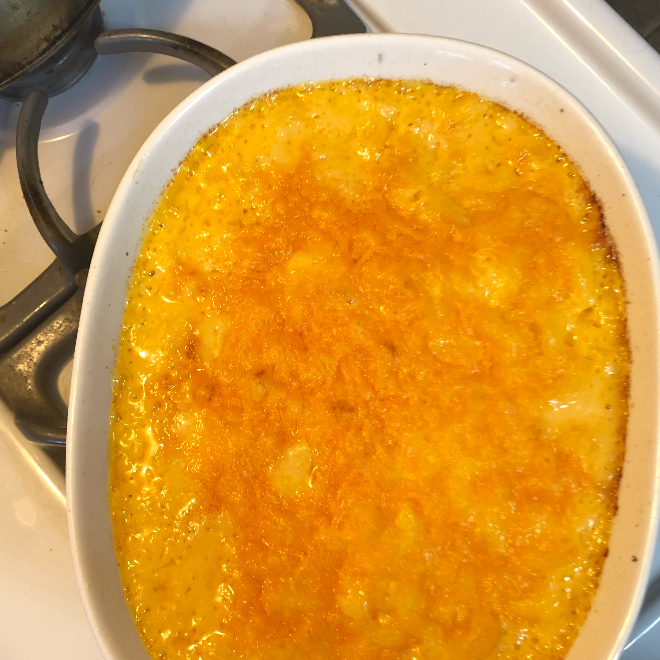 Gluten Free Baked Mac N Cheese