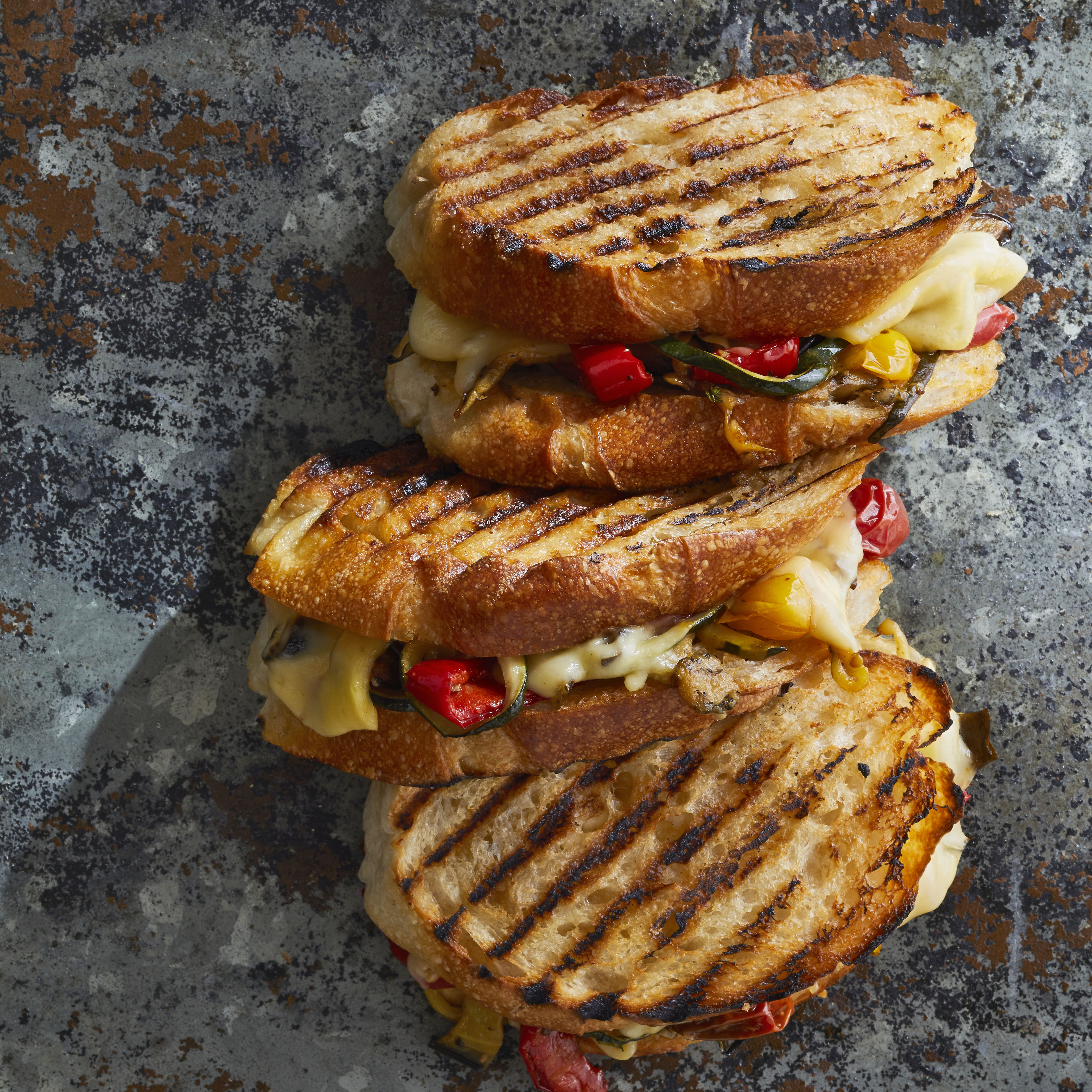 Ratatouille Grilled Cheese Sandwiches image
