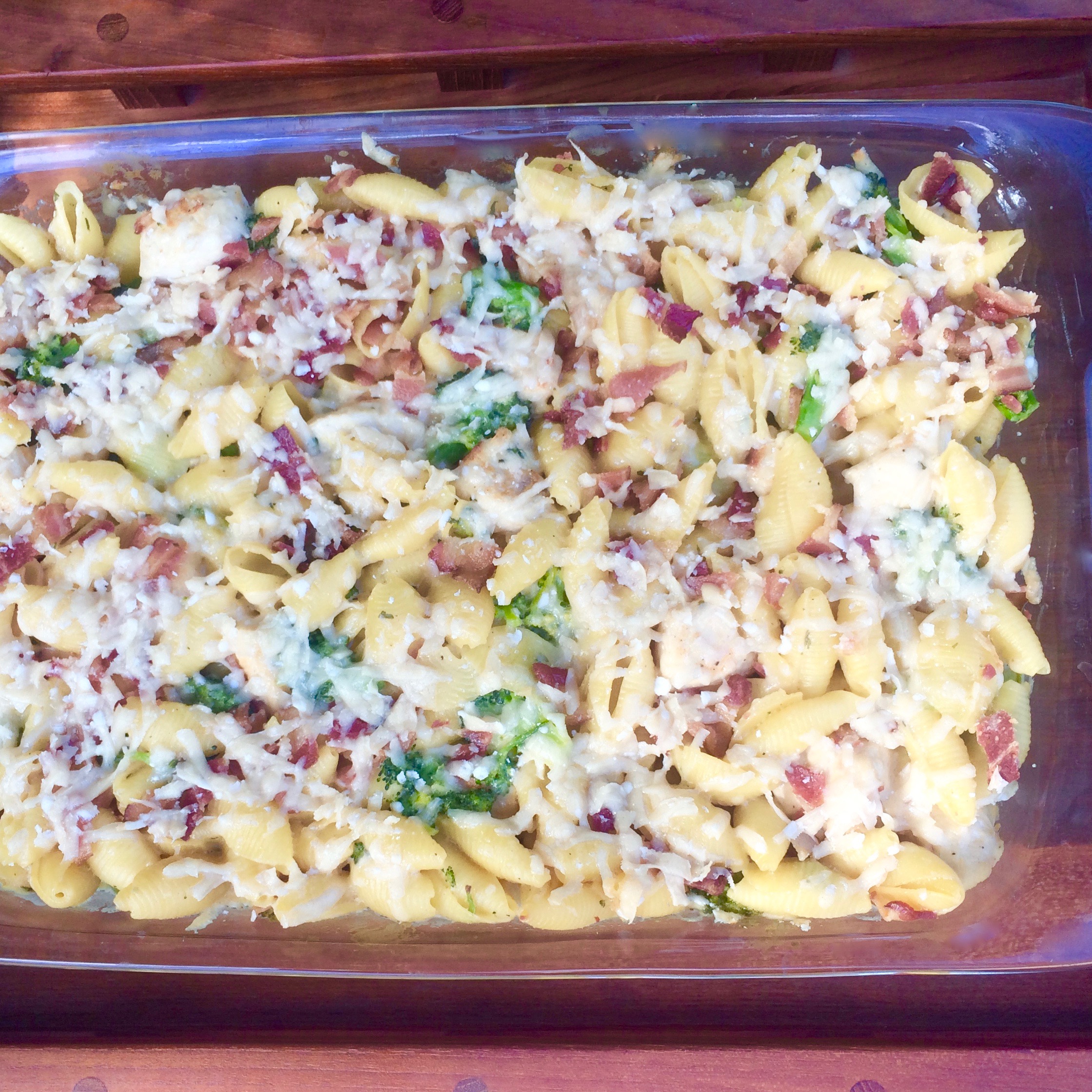 Baked Bacon Ranch Chicken and Pasta image