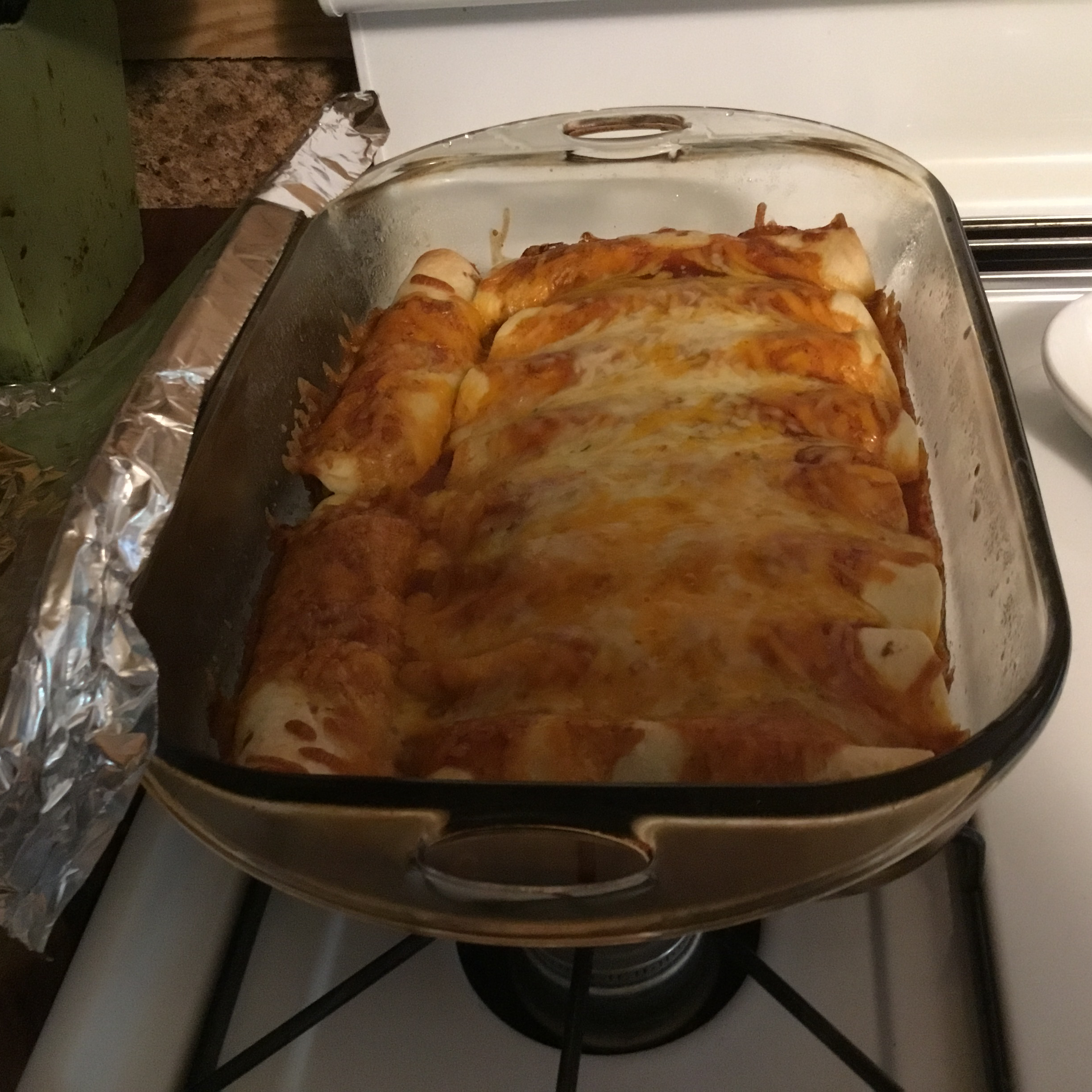 Easy Creamy Chicken Enchiladas Recipe - Allrecipes.com