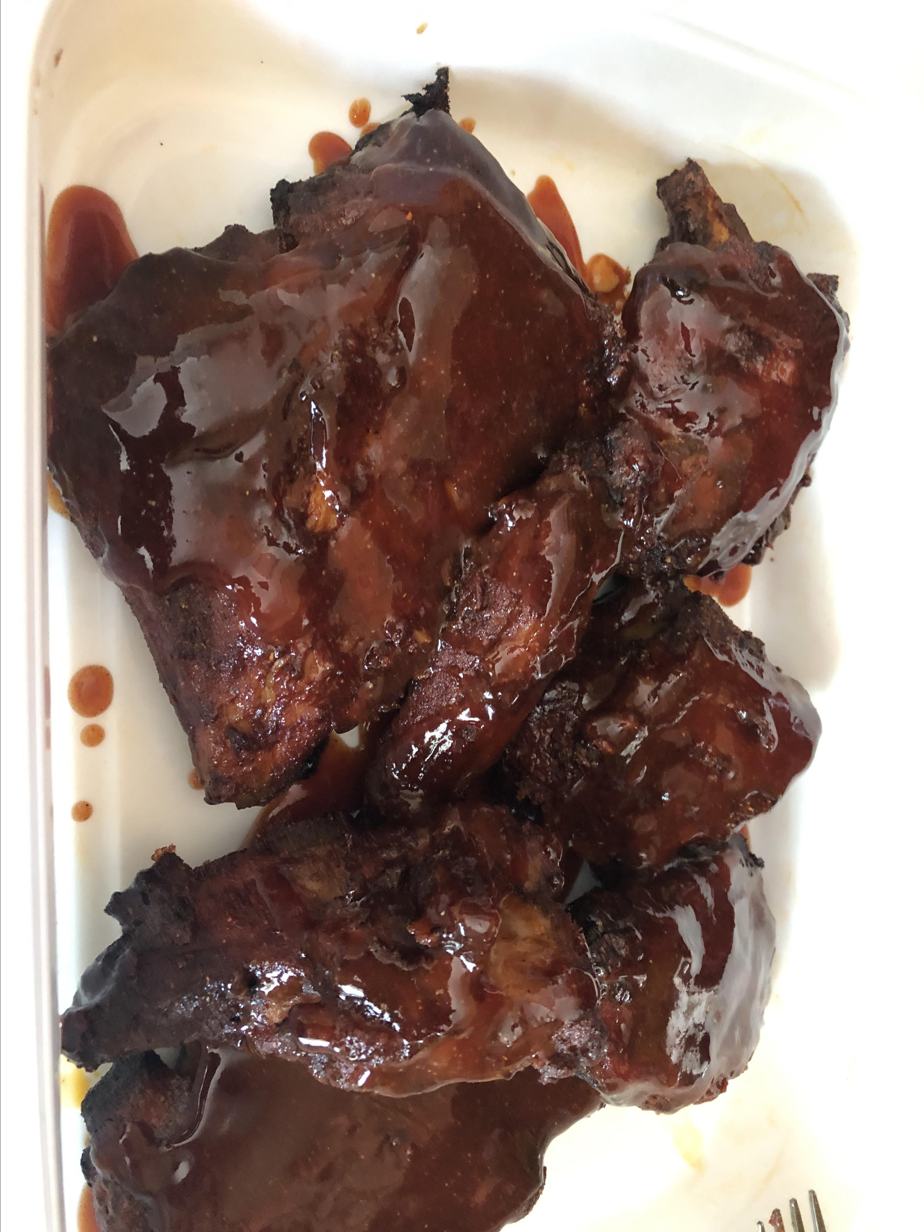 Spicy Smoked Back Ribs with Maple Glaze_image