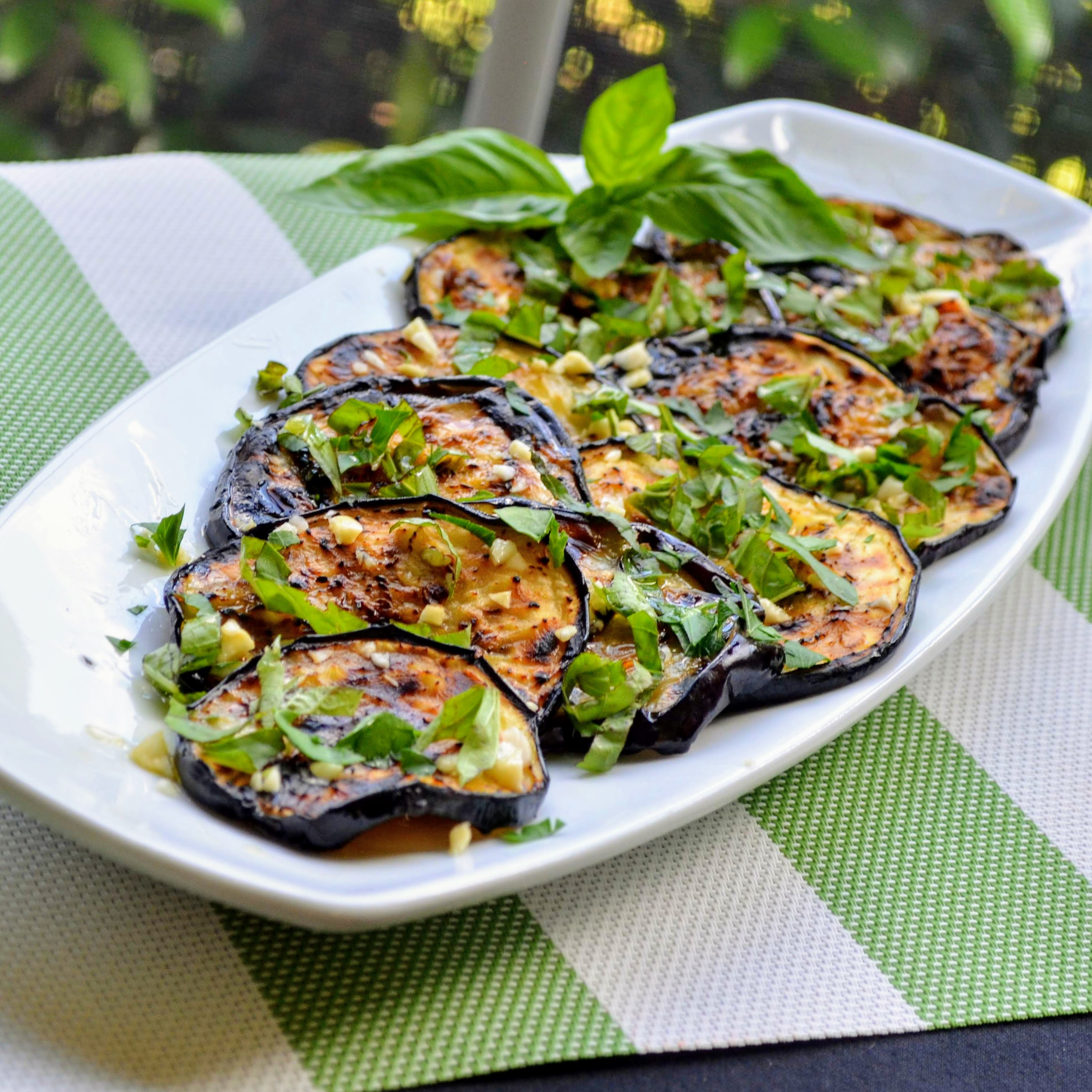 Italian Grilled Eggplant with Basil and Parsley (Melanzane Grigliate al Basilico e Prezzemolo) image