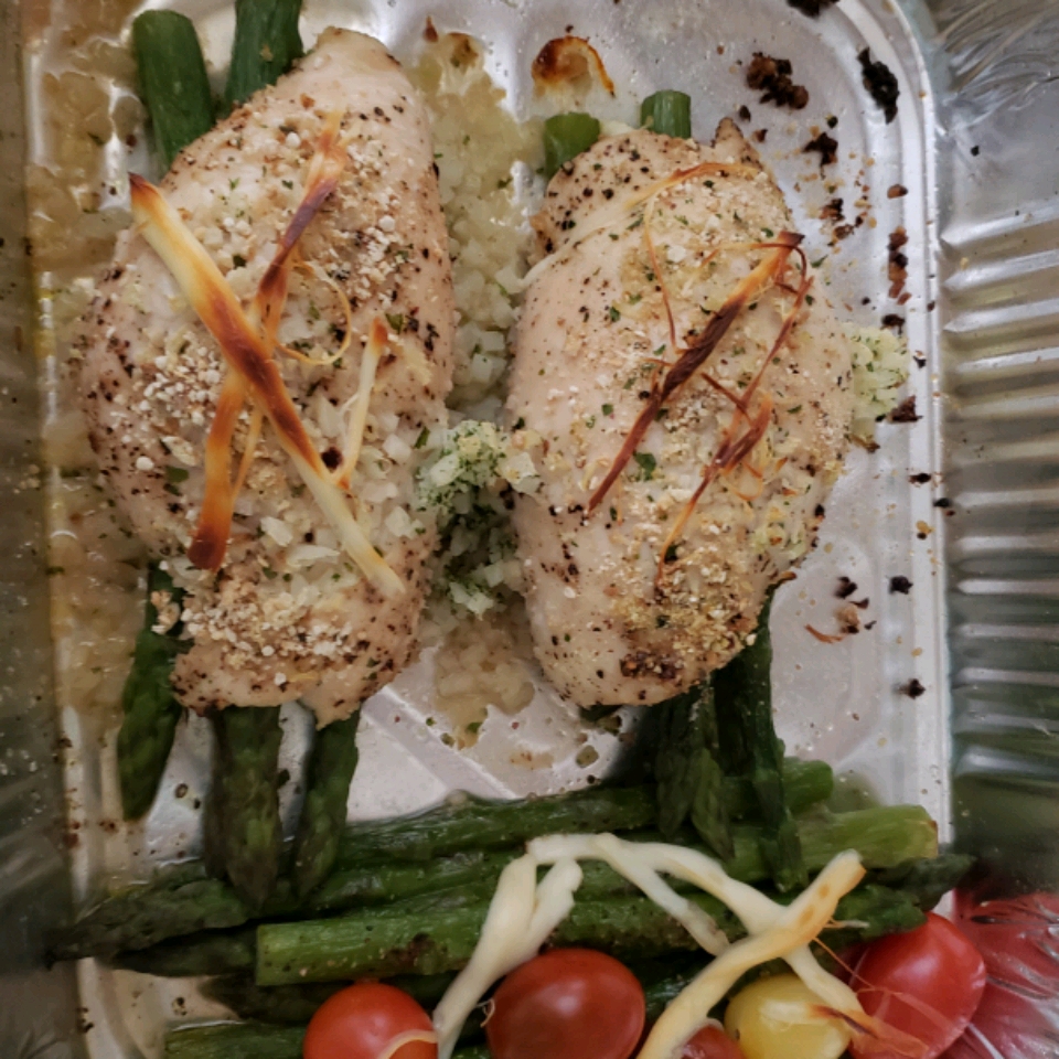 Asparagus and Mozzarella Stuffed Chicken Breasts Recipe | Allrecipes