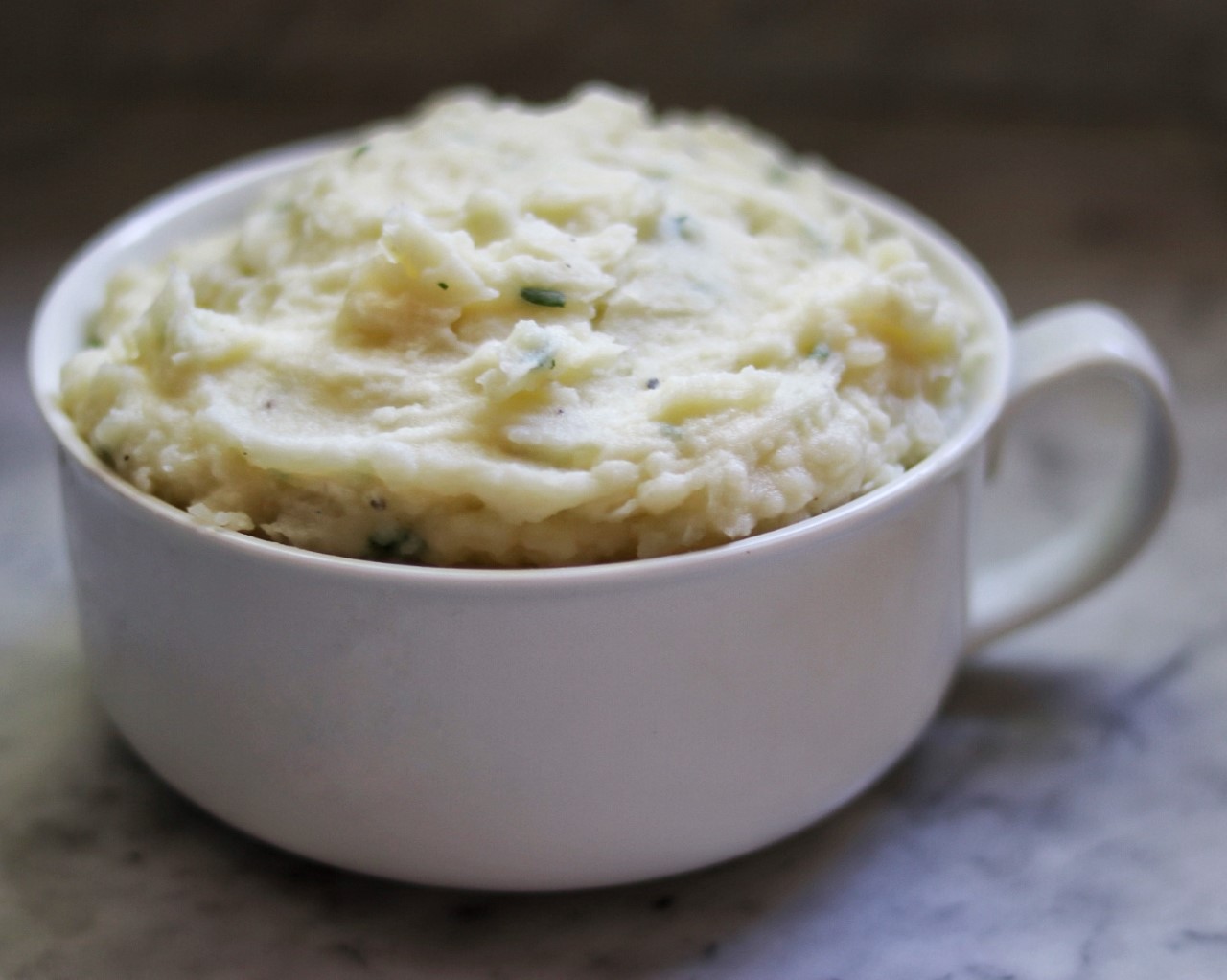 Creamy Garlic-Parmesan Mashed Potatoes image