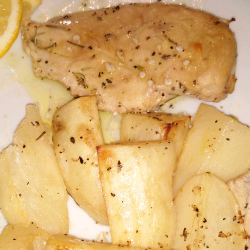 Greek Lemon Chicken and Potatoes Recipe - Allrecipes.com