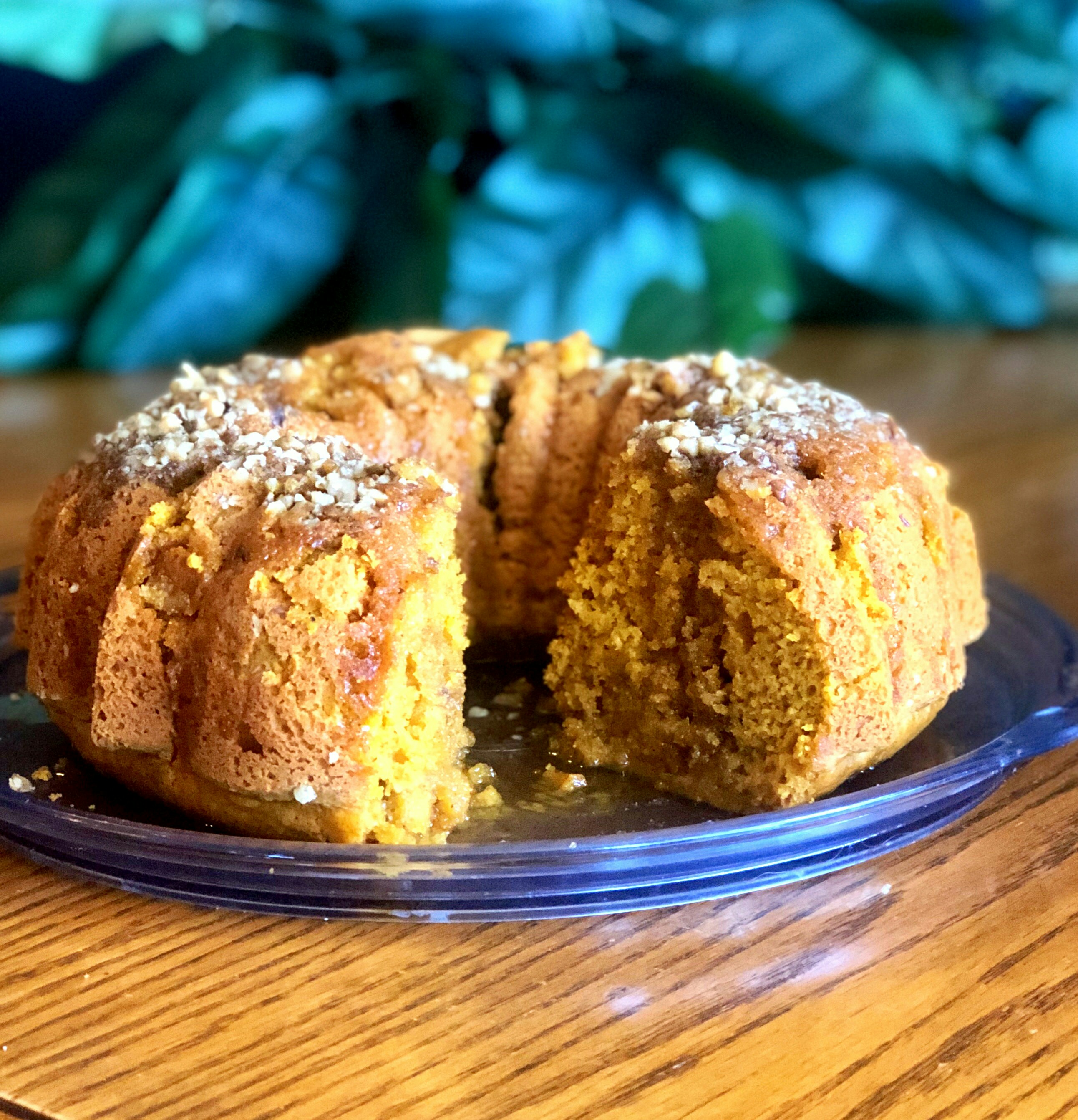 Pumpkin Bundt® Cake with Rum Glaze image