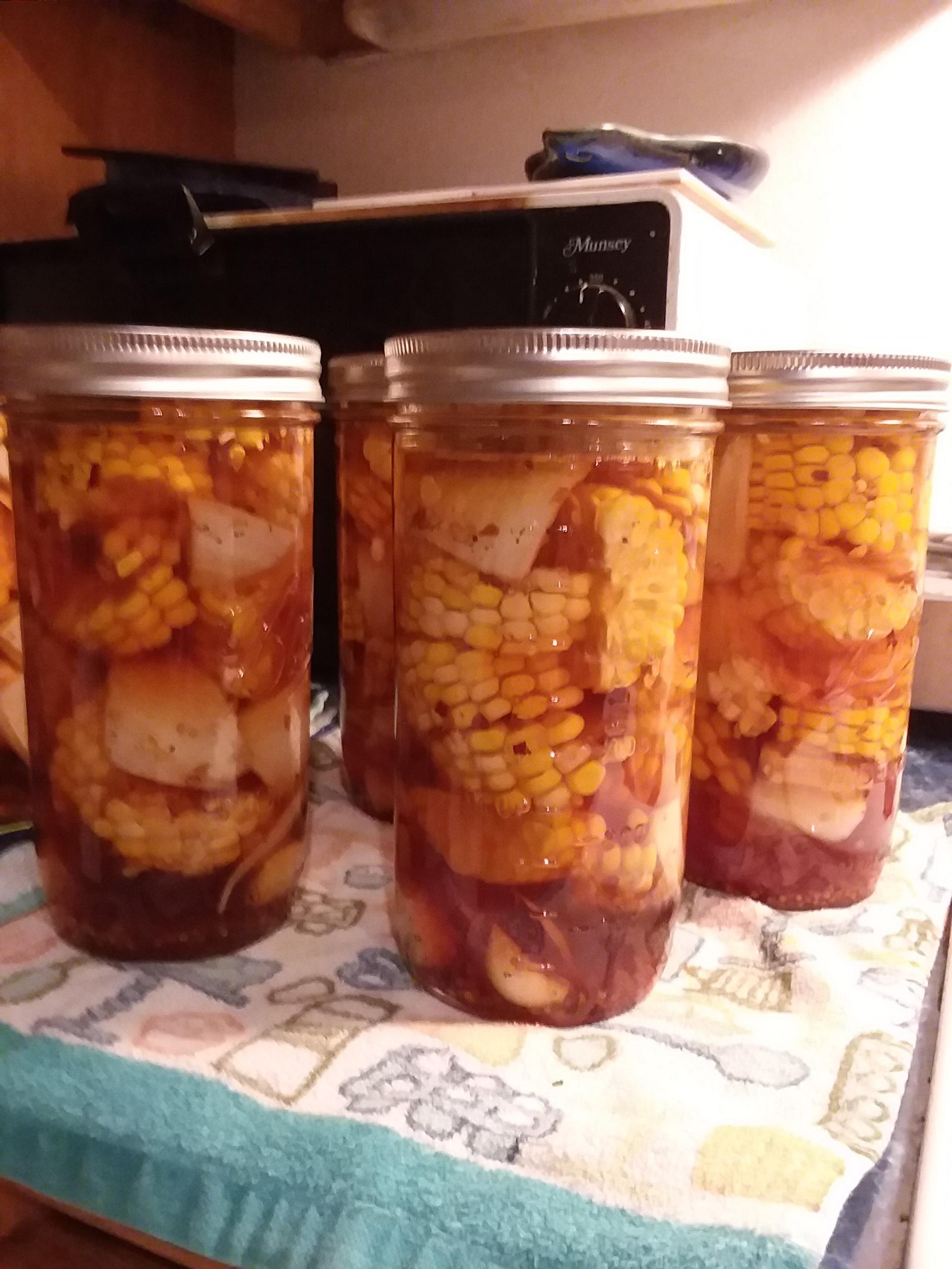 Pickled Corn on the Cob image