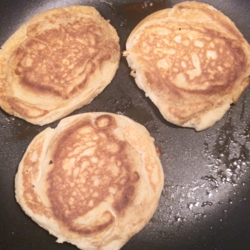Creamy Peanut Butter Pancakes image