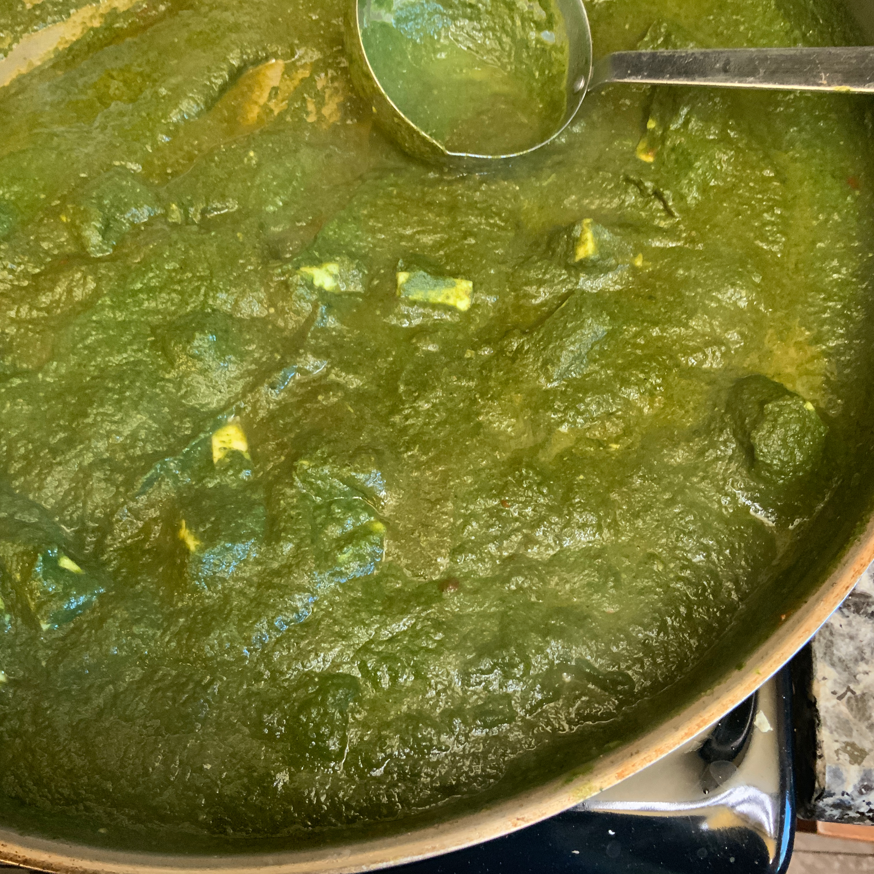 Palak Paneer (Spinach Curry) image
