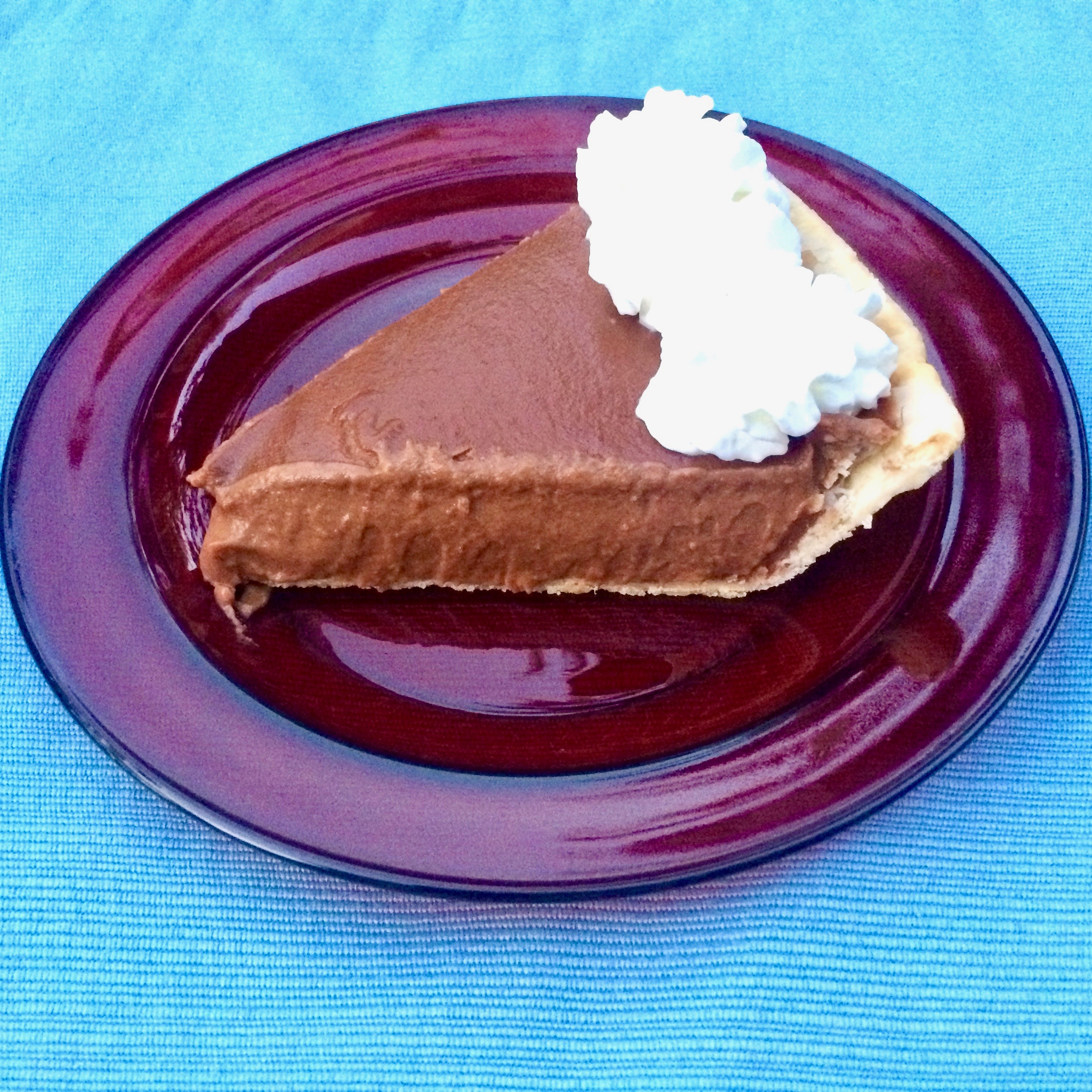 Chocolate Pumpkin Pudding Pie image
