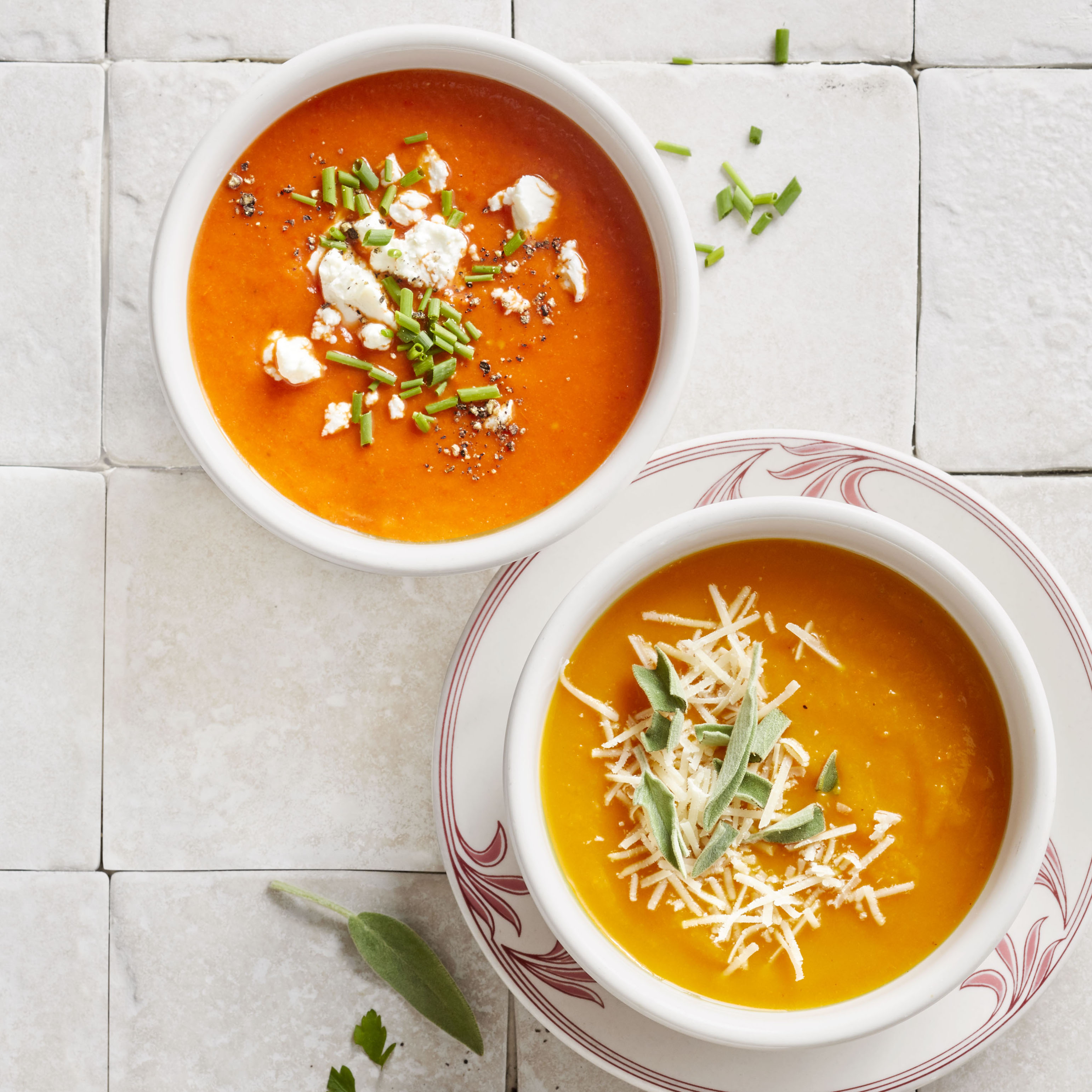Roasted Vegetable Soup, 3 Ways image