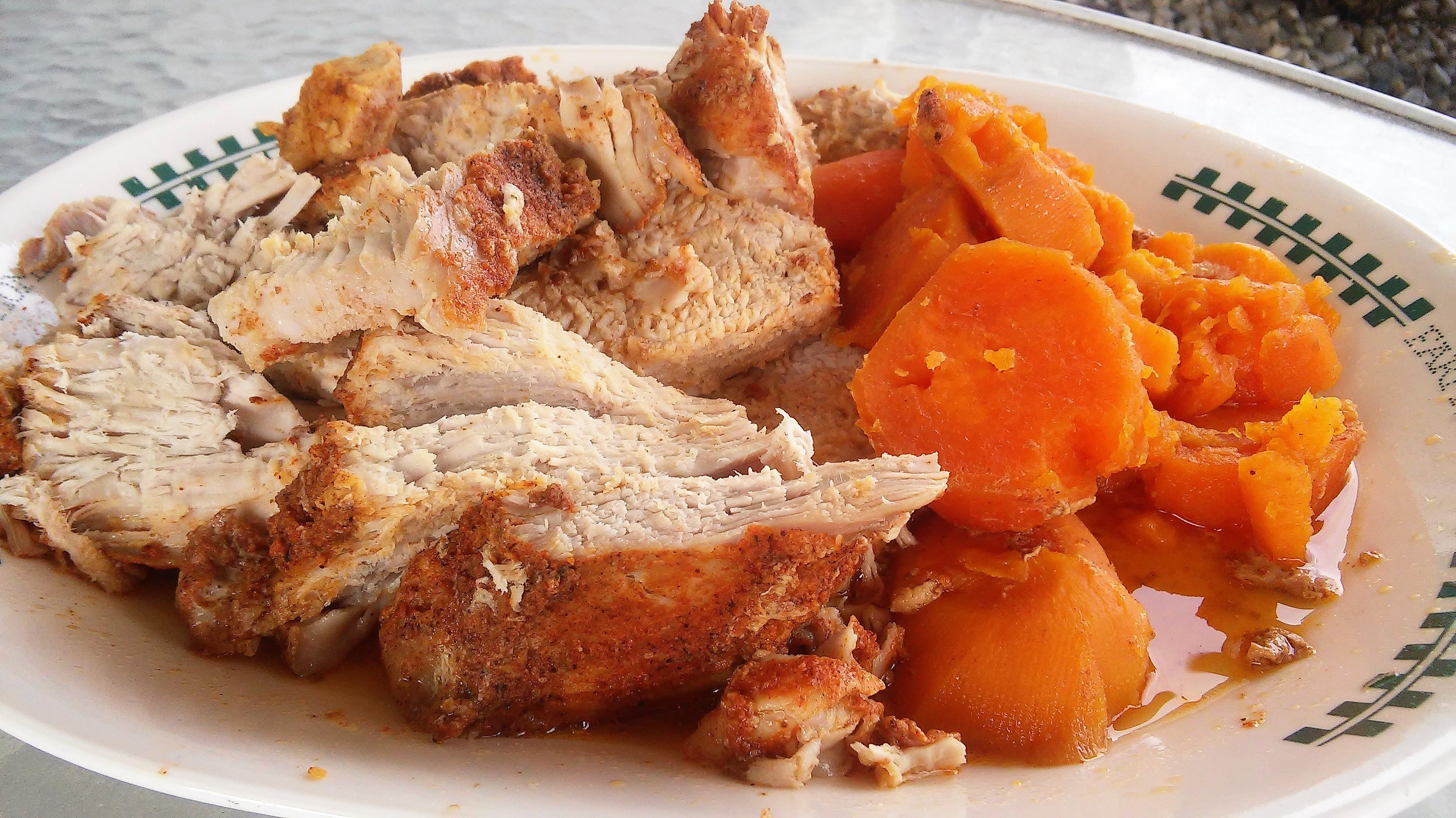 Slow Cooker Pork Loin Roast with Brown Sugar and Sweet Potatoes image
