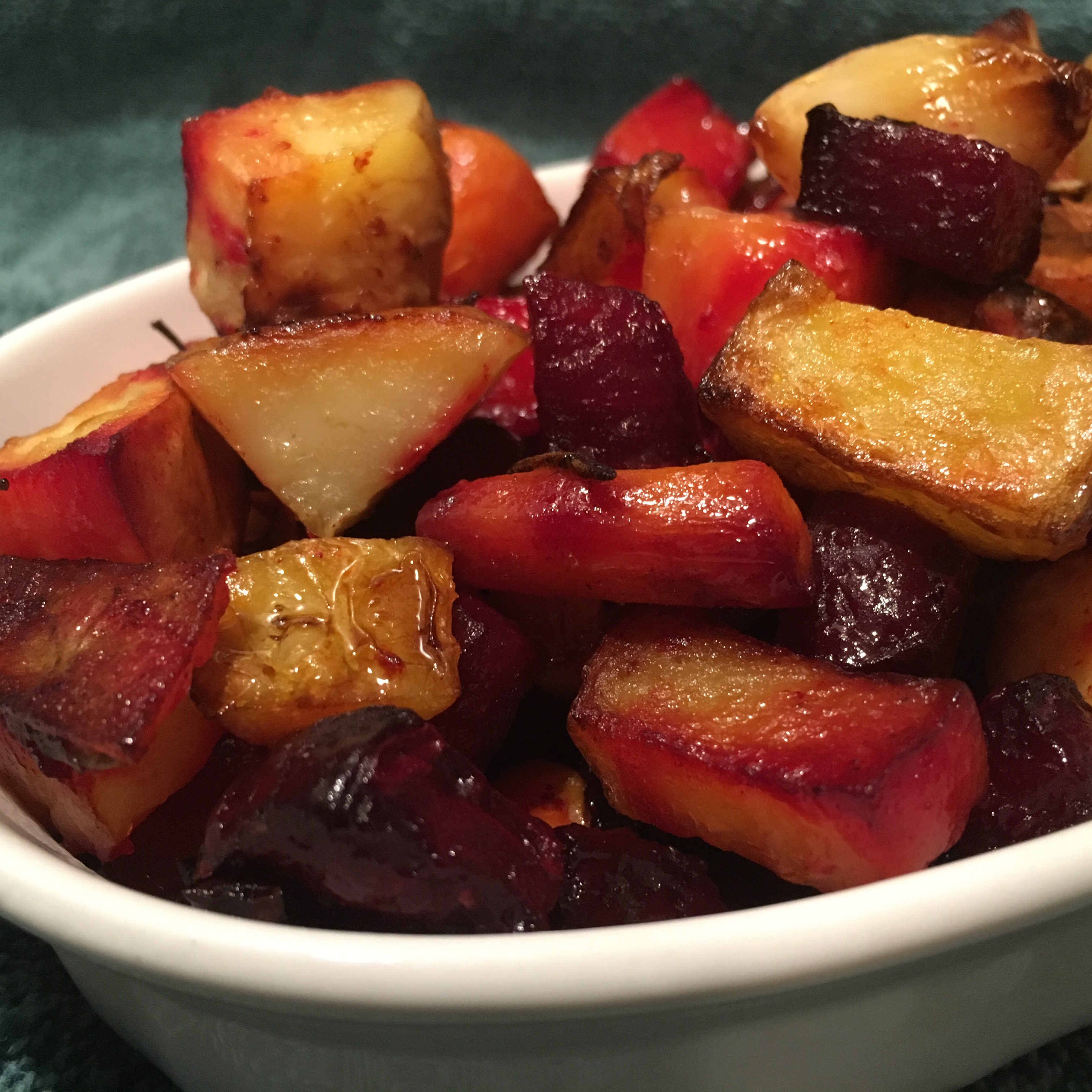 Root Vegetables with Balsamic Glaze_image