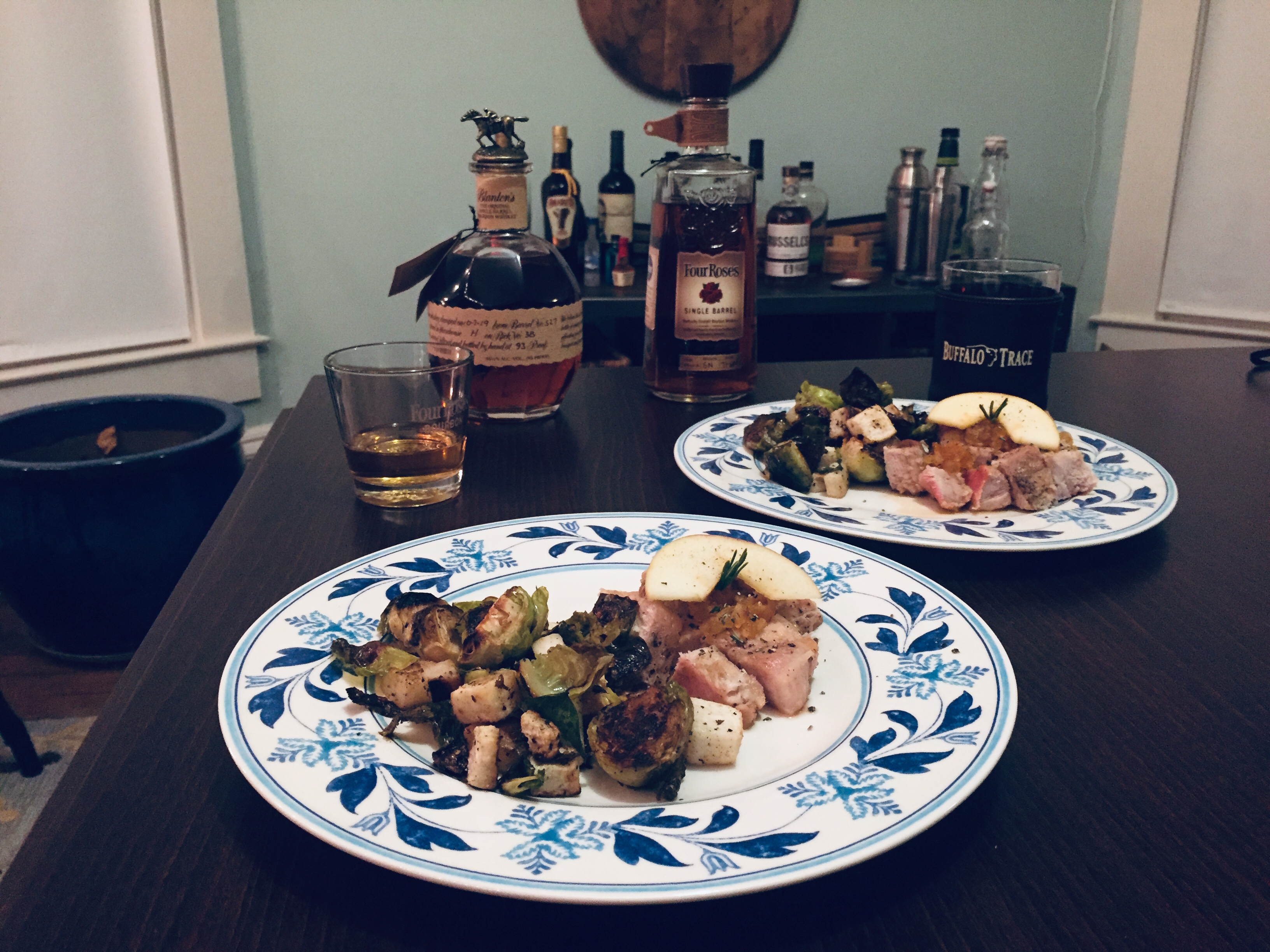 Bourbon Apple Cider and Honey Glazed Pork Chops_image