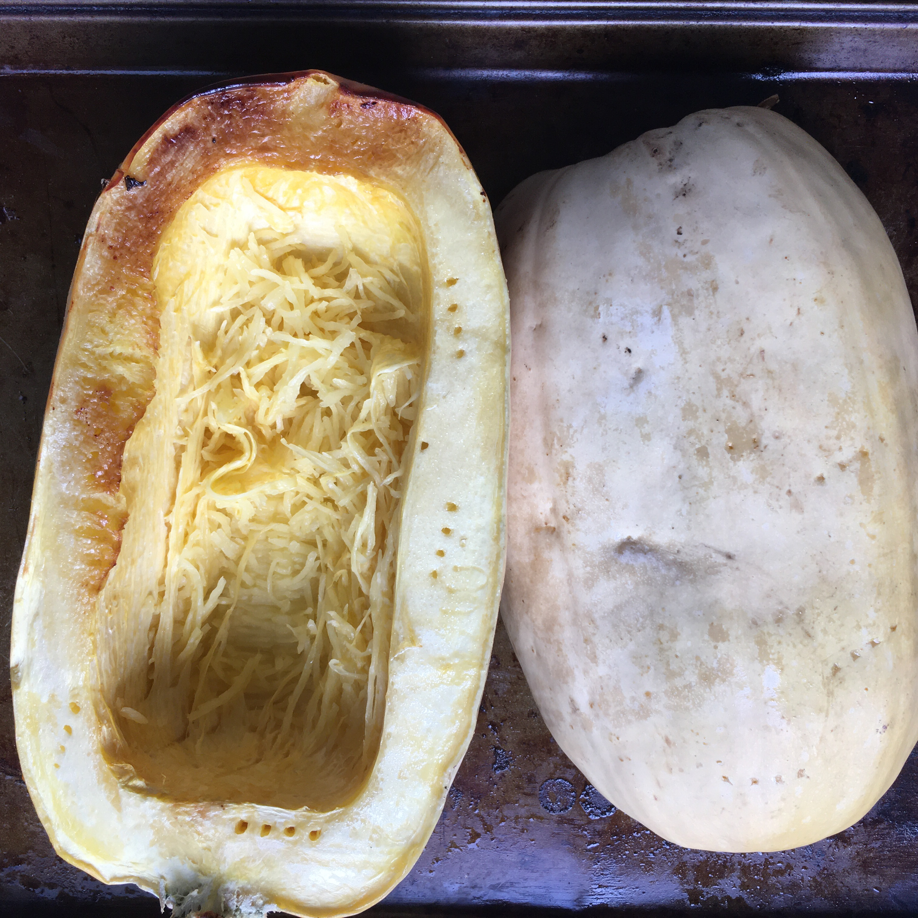 Baked Spaghetti Squash Recipe Allrecipes