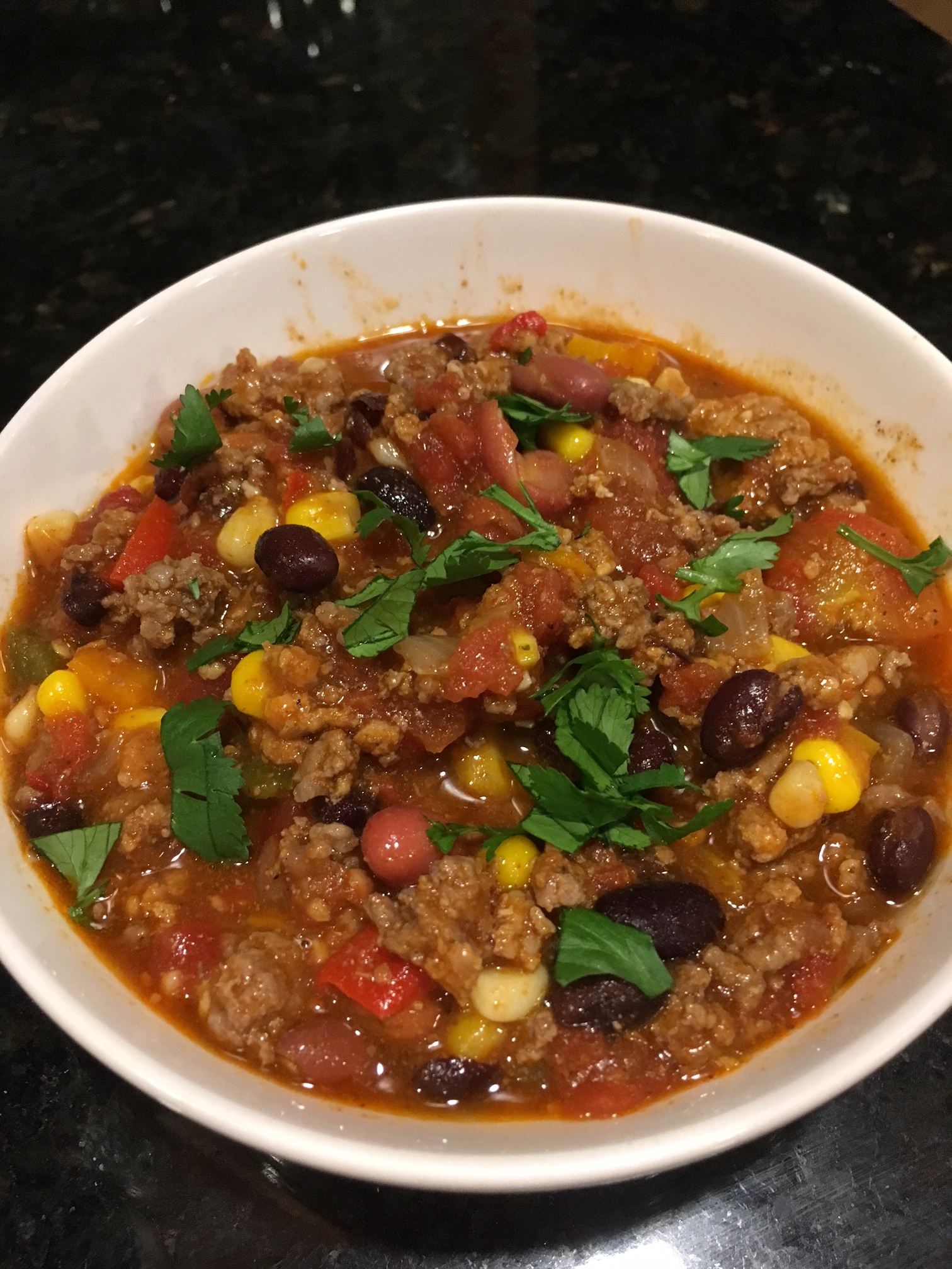 Ground Beef Chili with Beans_image