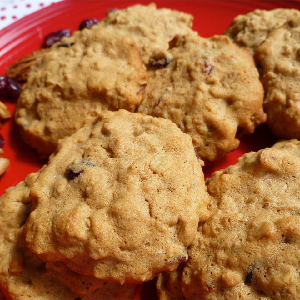 Cranberry-Nut Oatmeal Cookies image