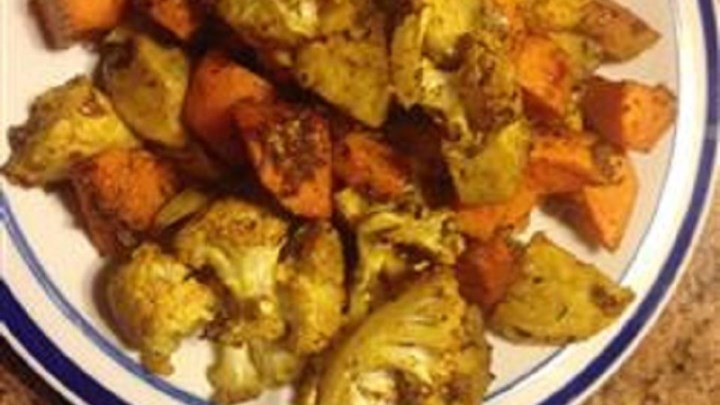Roasted Sweet Potato_Cauliflower
