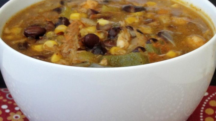 Chicken Corn Black Bean Soup