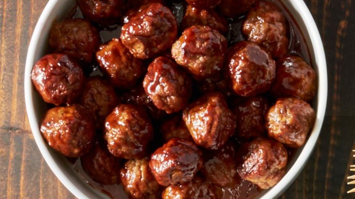 Sweet and Spicy Barbecue Meatballs