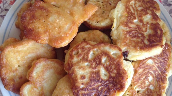 Corn Fritters with Maple Syrup 2359143