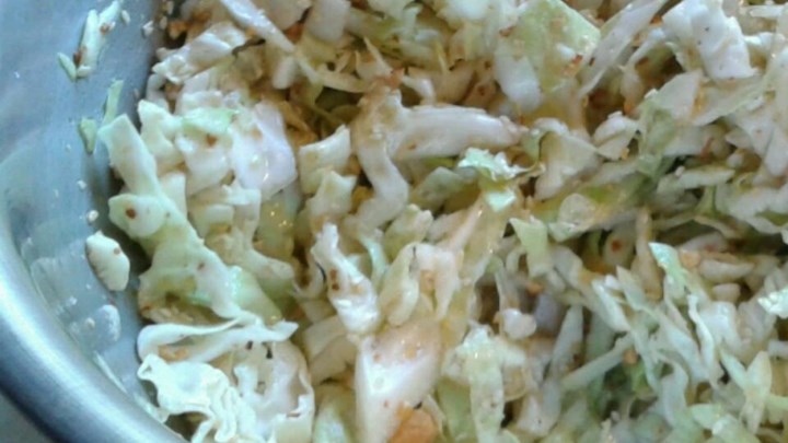 Mayo Free Cabbage Salad Recipe - Allrecipes.com