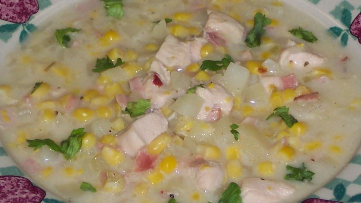 Corn and Chicken Chowder Recipe - Allrecipes.com