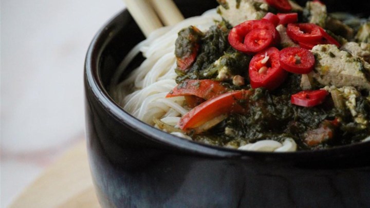 Asian-Inspired Vegetable Noodle Bowl