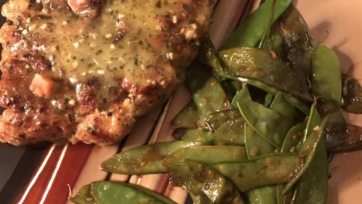 Pesto Baked Pork Chops