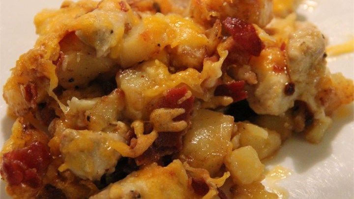 Buffalo Chicken and Roasted Potato Casserole Recipe - Allrecipes.com