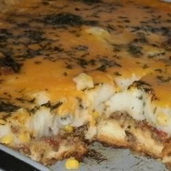 Ground Beef and Mashed Potato Casserole image