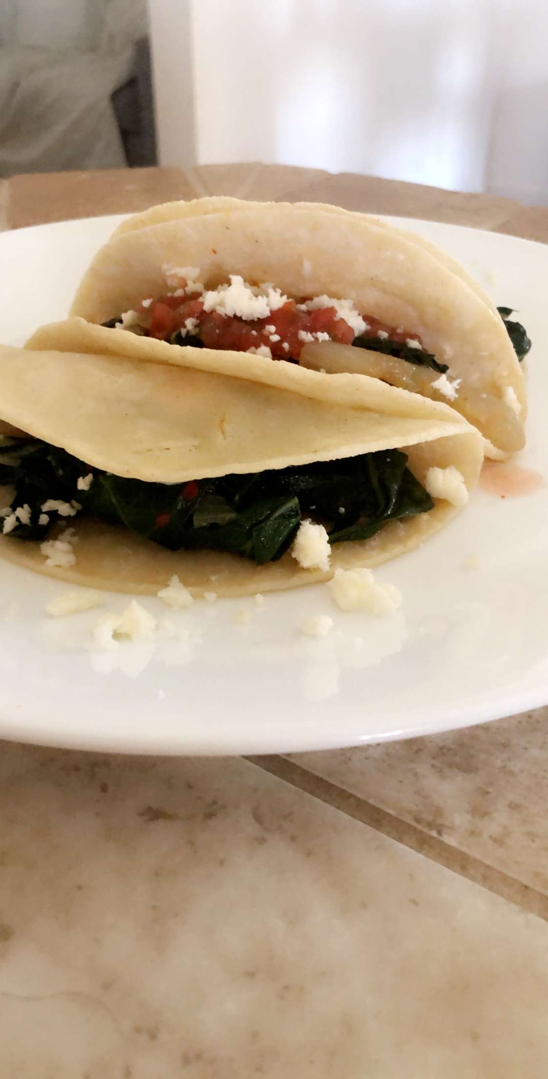 Chard Tacos image