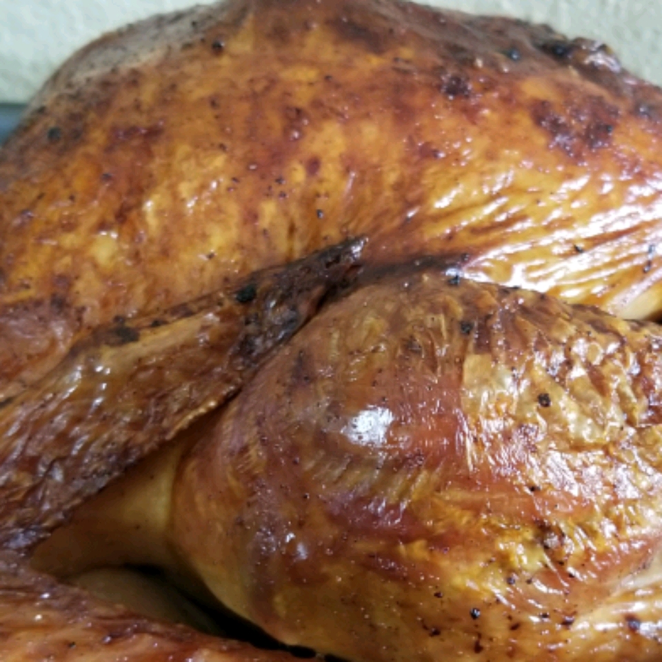 Brined and Roasted Whole Turkey image