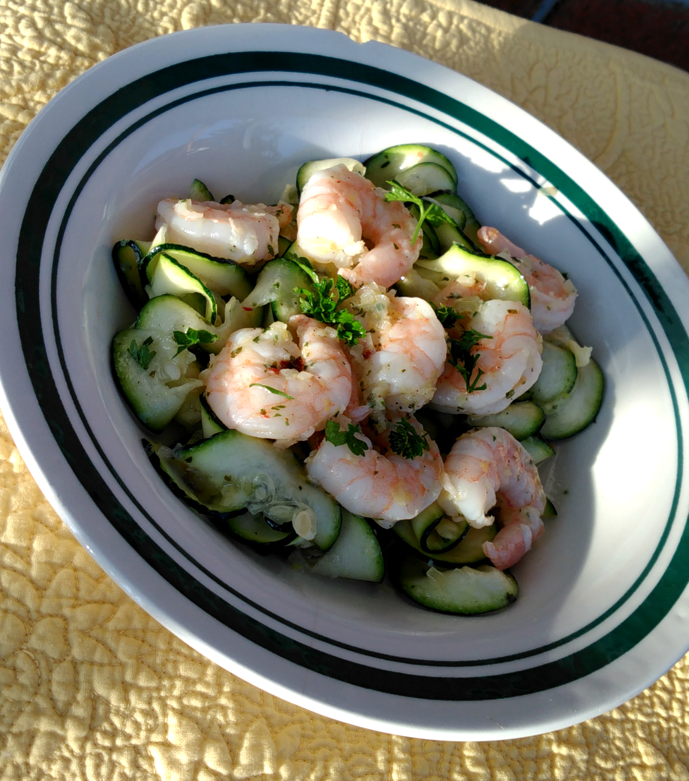 Healthy Shrimp Scampi with Zoodles image