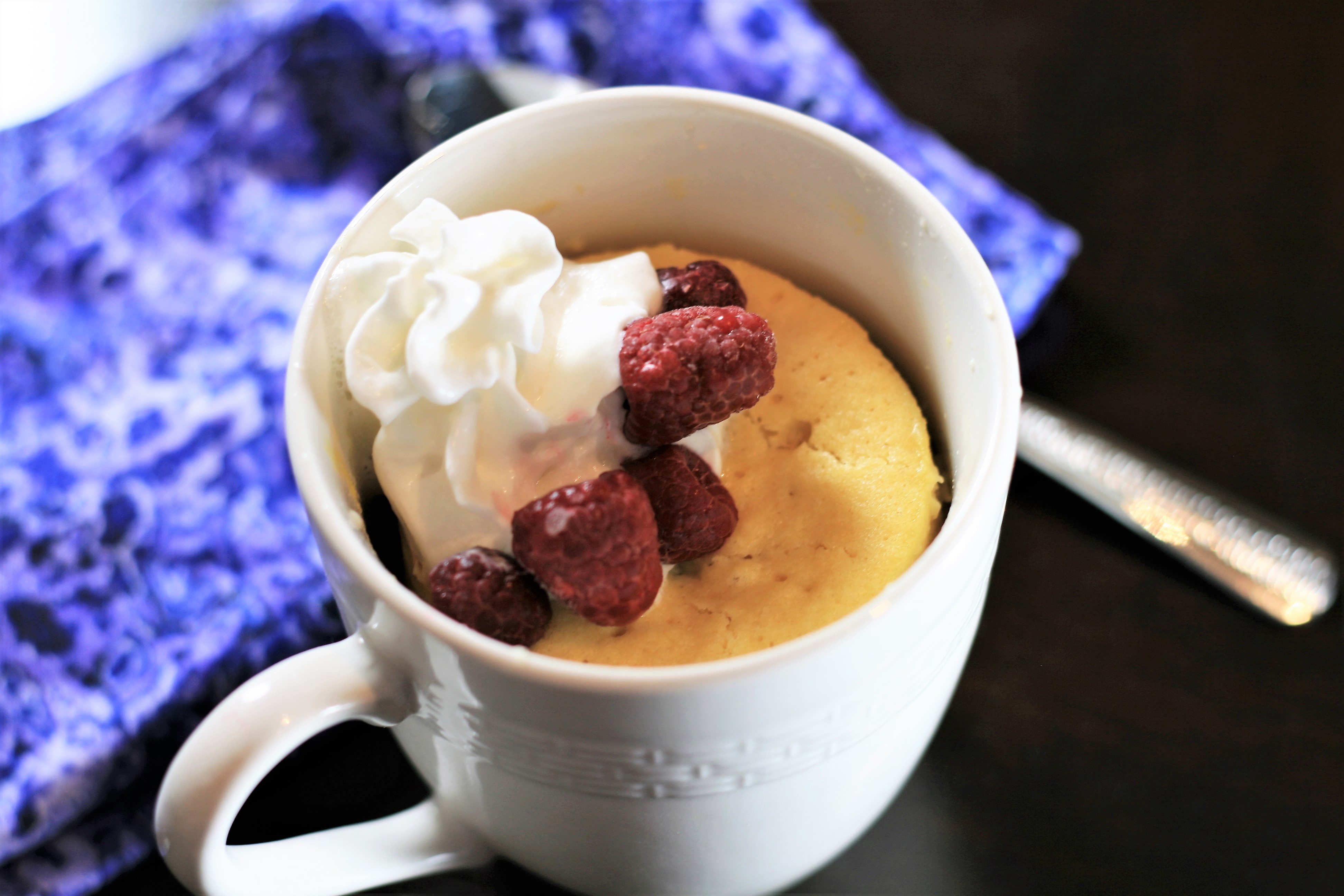 Lazy Keto Maple-Vanilla Mug Cake Recipe | Allrecipes