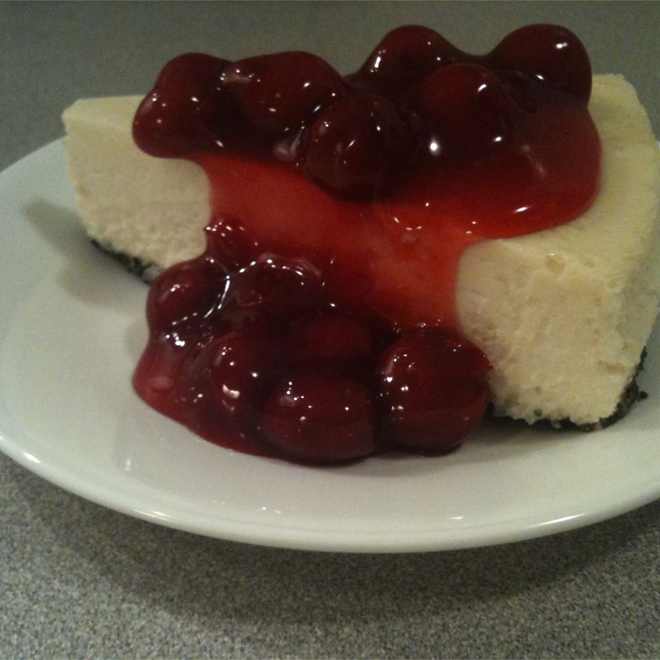 Easy Sour Cream Cheesecake image