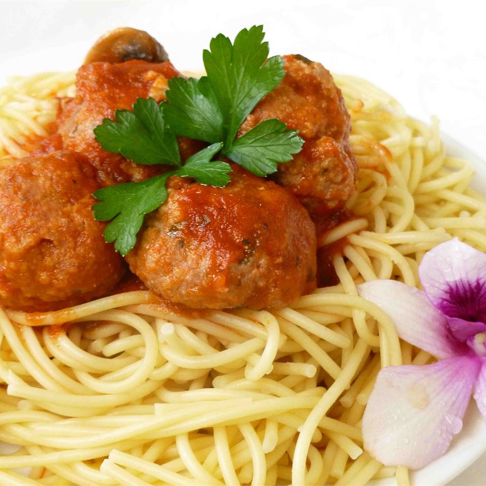 Jenn's Out Of This World Spaghetti and Meatballs image