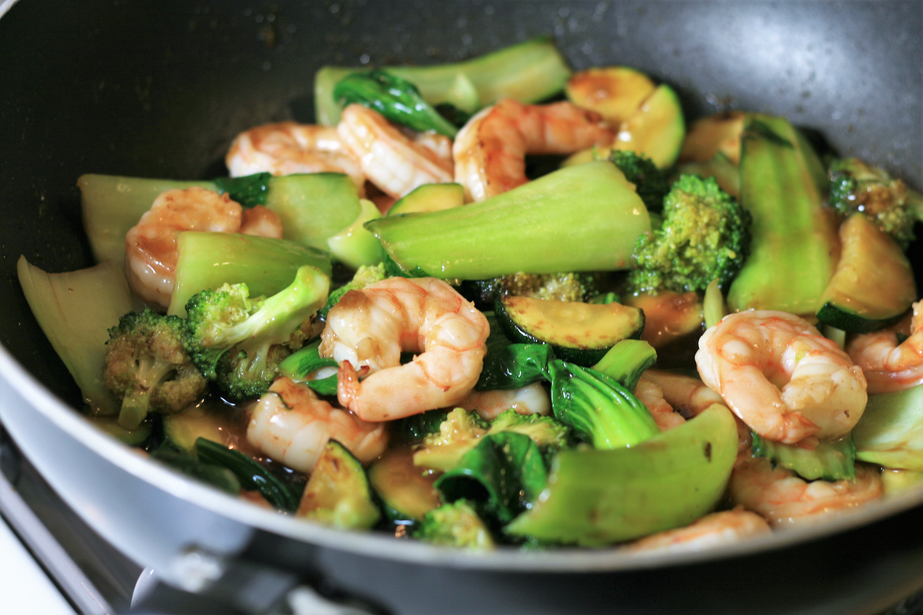 Teriyaki Shrimp And Vegetable Stir Fry Recipe Allrecipes