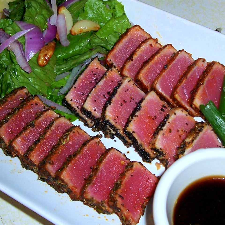 Seared Ahi Tuna Steaks_image