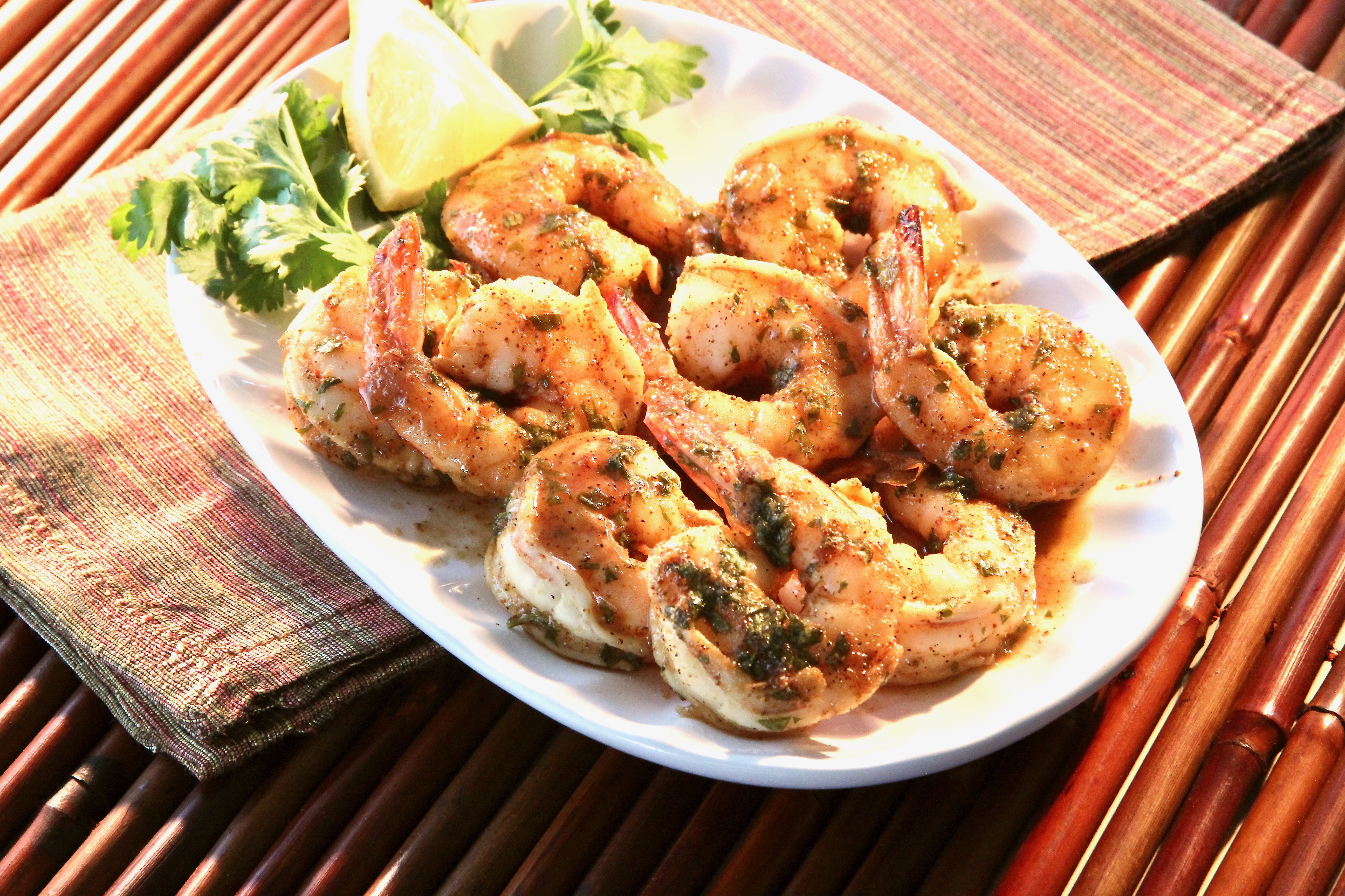 Spicy Baked Shrimp image