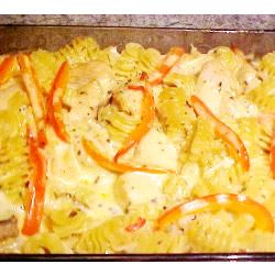 Cheesy Chicken Tetrazzini image