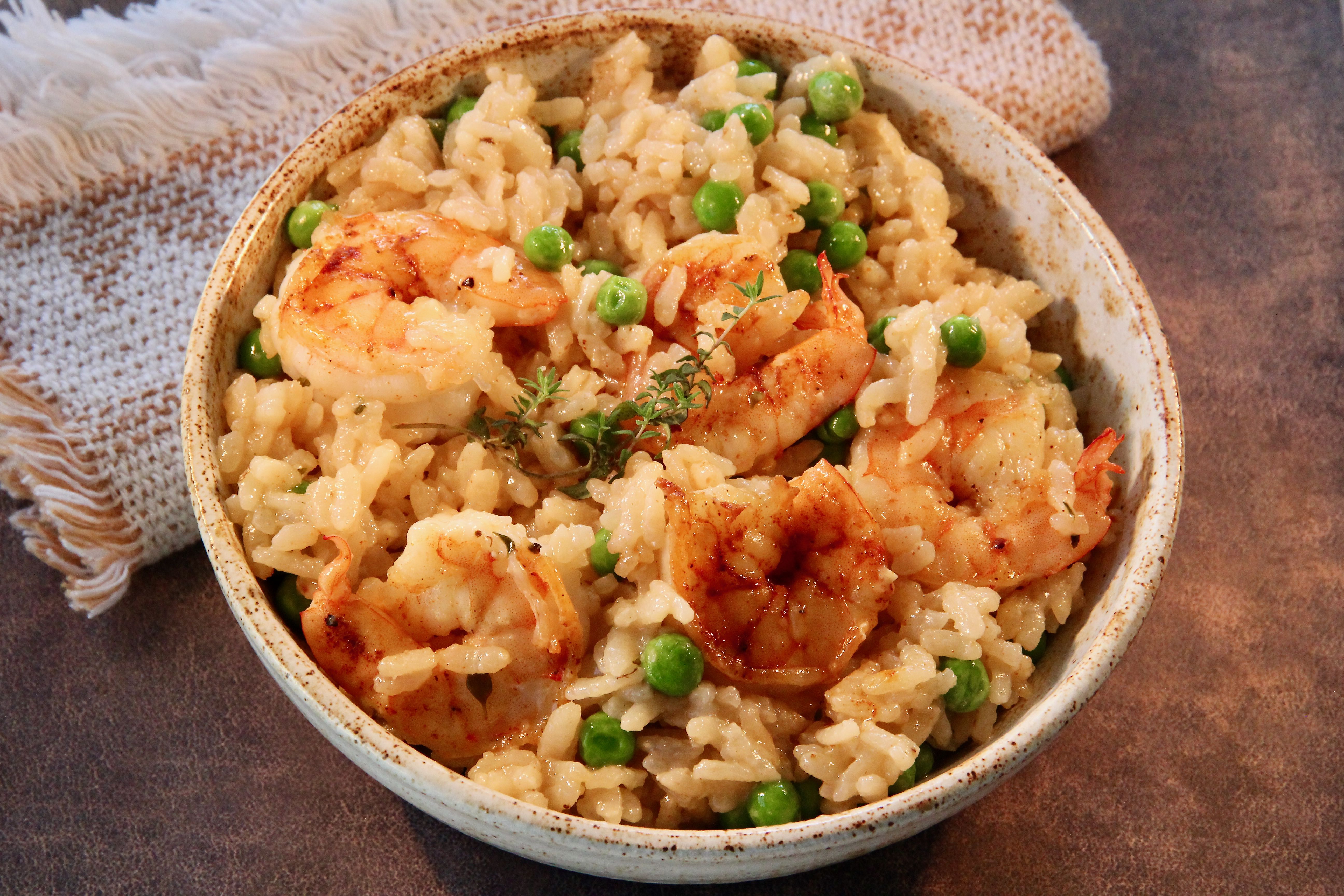 Instant Pot® Shrimp Risotto with Peas_image