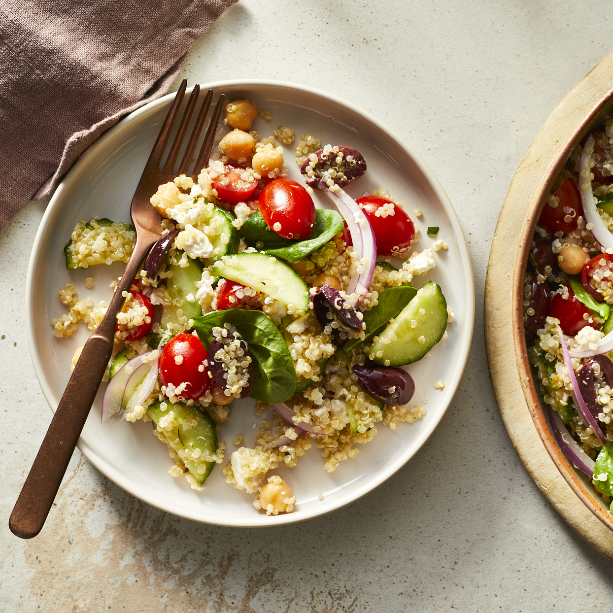 Mediterranean Quinoa Salad Recipe | EatingWell