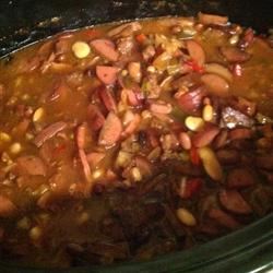 Bourbon Barbecue Slow Cooker Beans image