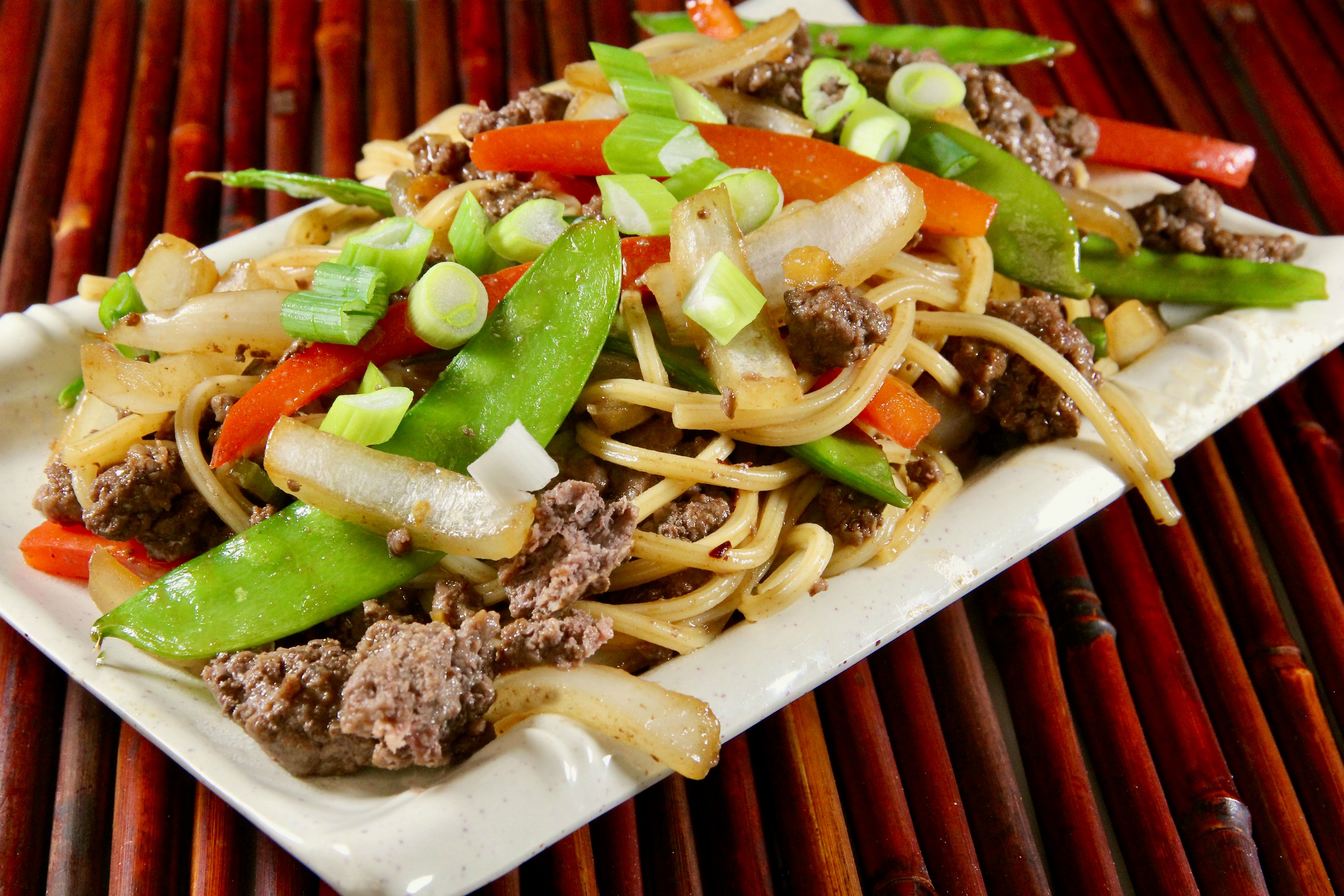Ground Beef Lo Mein image